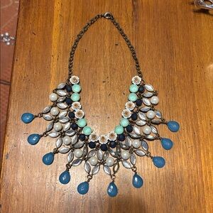 Bib style necklace good used shape